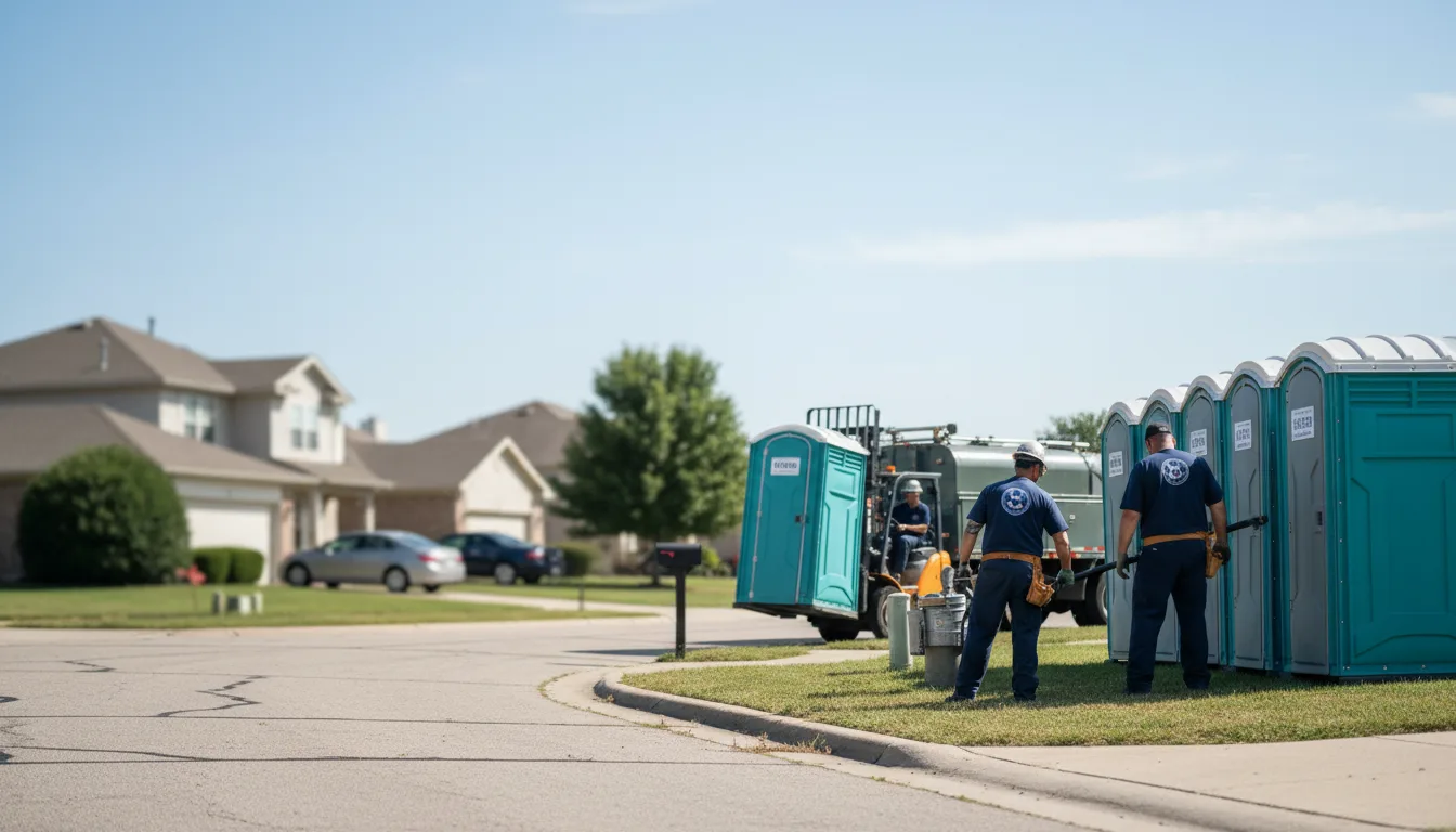 Porta Potty Rental in Krakow, WI near me